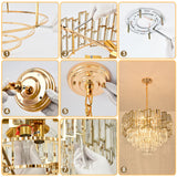 Michoel Dimmable Tiered Chandelier