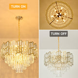 Michoel Dimmable Tiered Chandelier