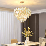 Michoel Dimmable Tiered Chandelier