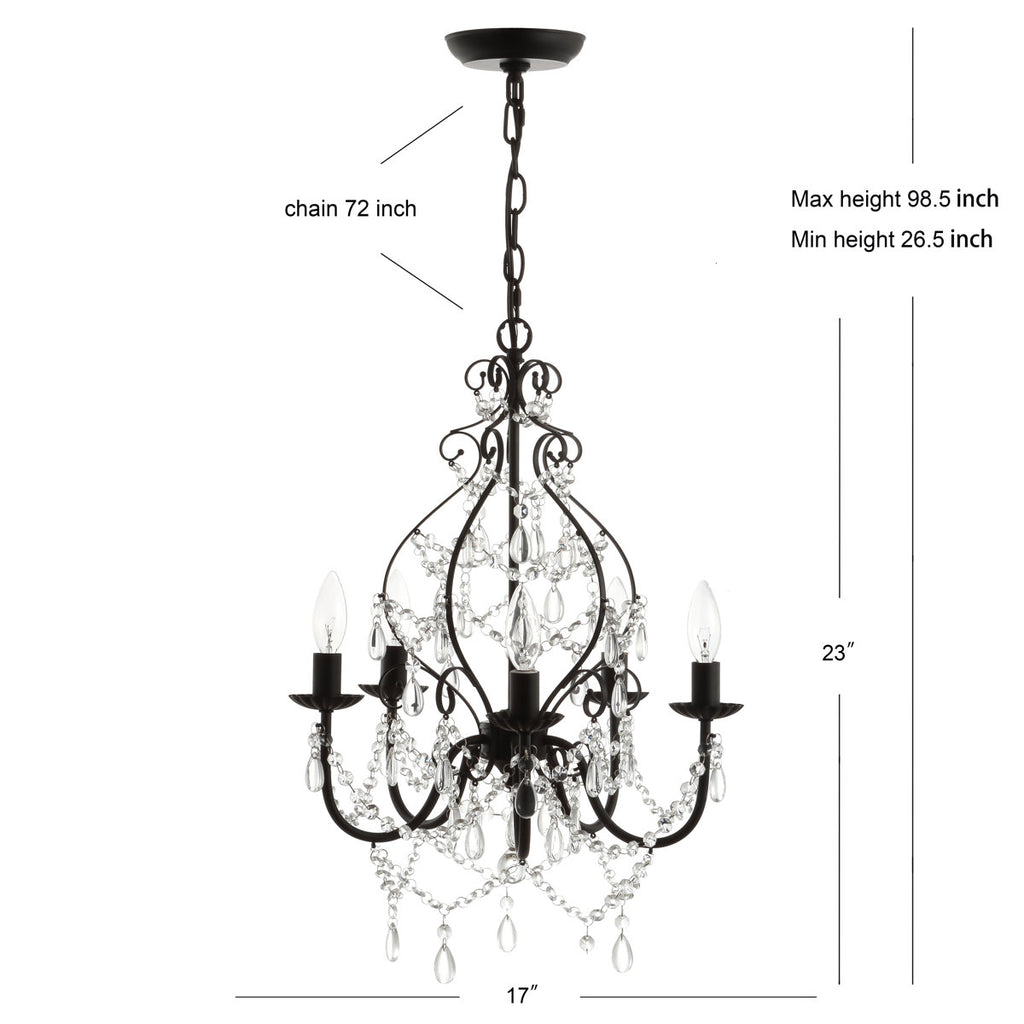 Minix 5-Light Dimmable Classic / Traditional Chandelier