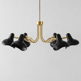 Muccio 6-Light Dimmable Modern Linear Chandelier