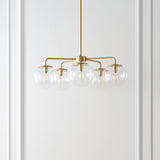 Rattana 5-Light Dimmable Globe Chandelier