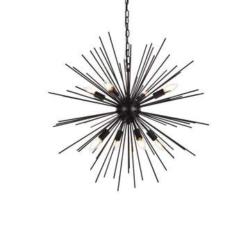 Sumler 8-Light Dimmable Sputnik Sphere Chandelier