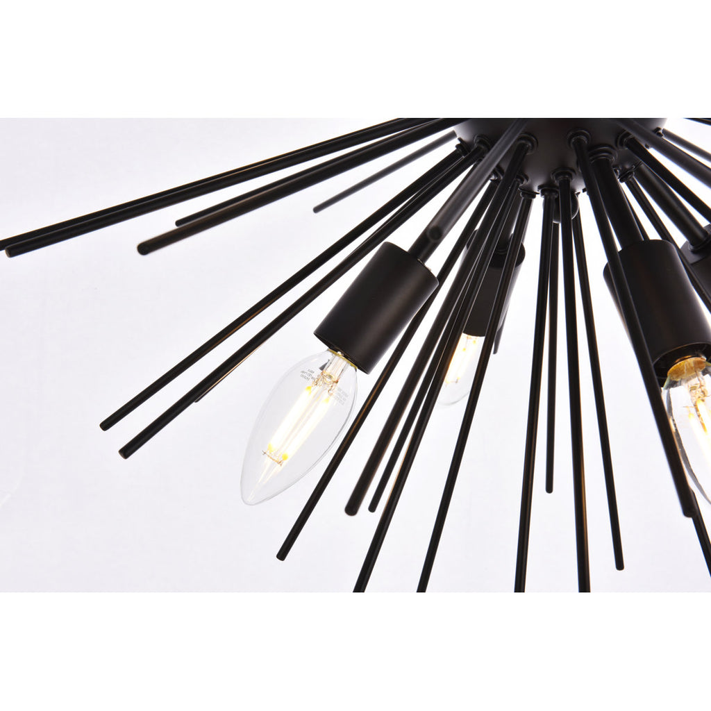 Sumler 8-Light Dimmable Sputnik Sphere Chandelier