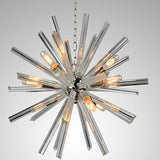 Tietjen 9-Light Glass Dimmable Sputnik Sphere Chandelier