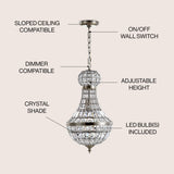 Valery Empire Chandelier