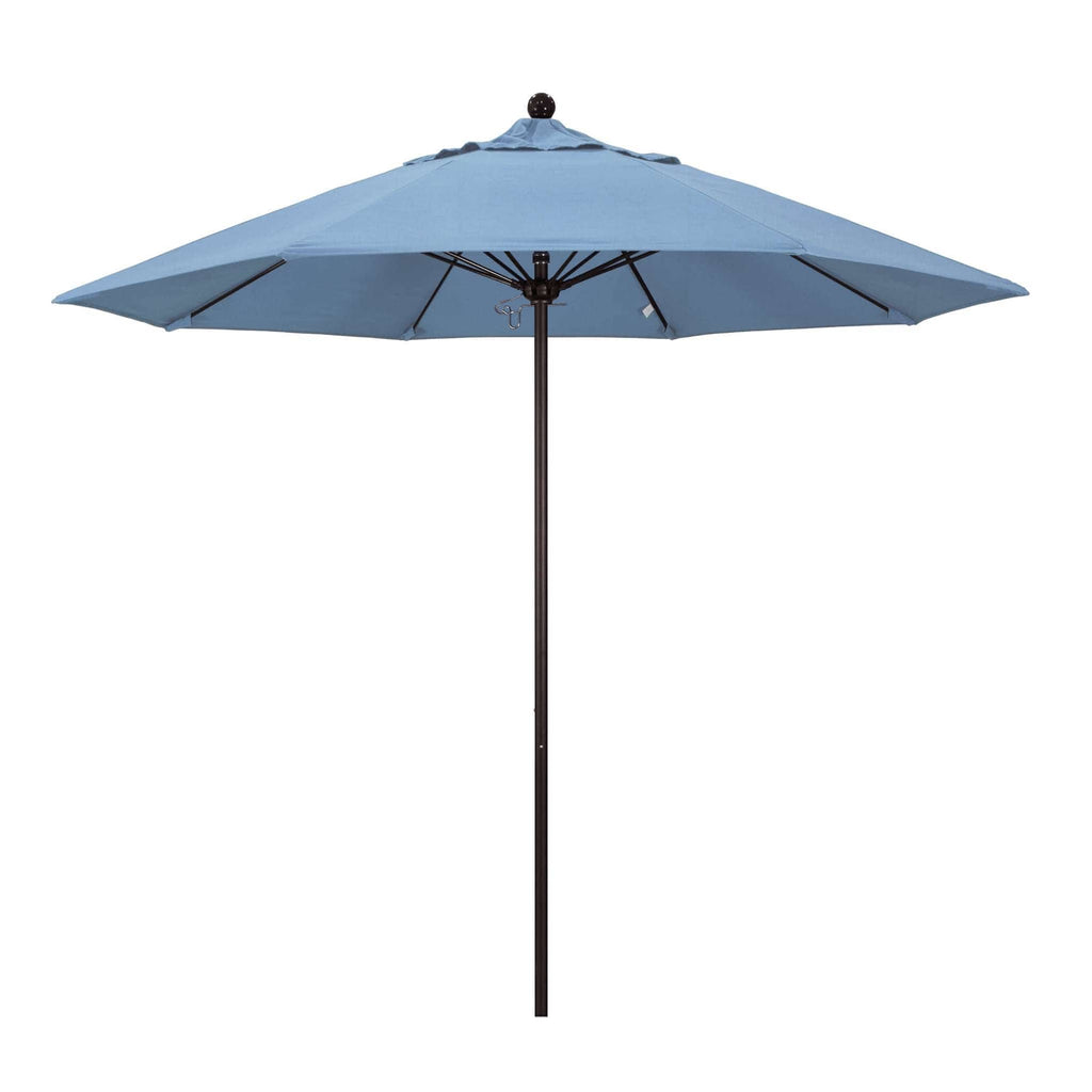 9' Patio Umbrella Pole, Canopy