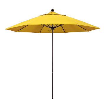 Lemon 9' Patio Umbrella Pole, Olefin Canopy