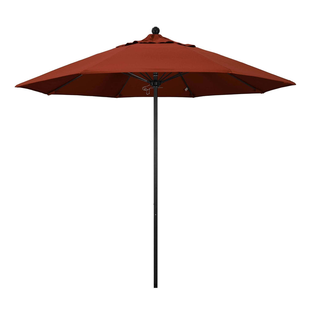 Terracotta 9' Patio Umbrella Pole, Canopy