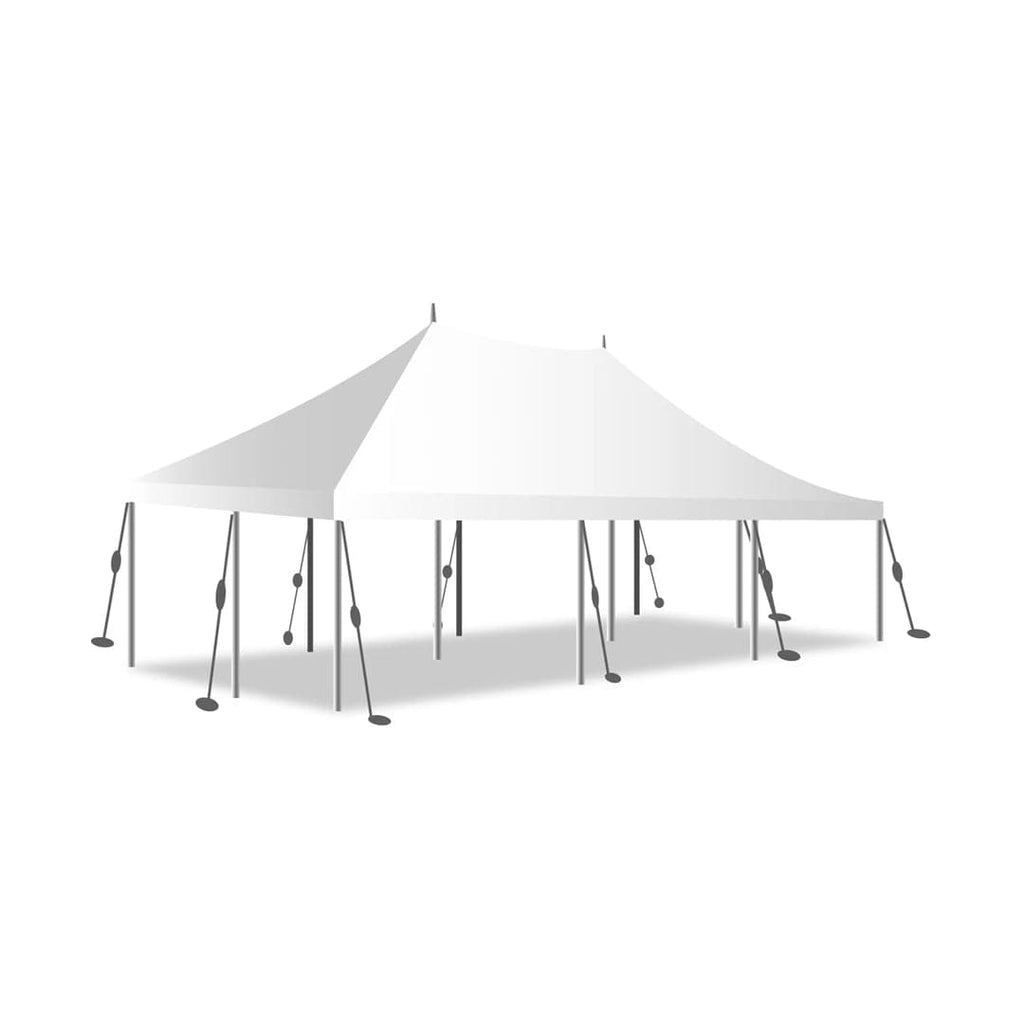 Pole Tent with Stakes – Heavy-Duty Commercial Event Tent