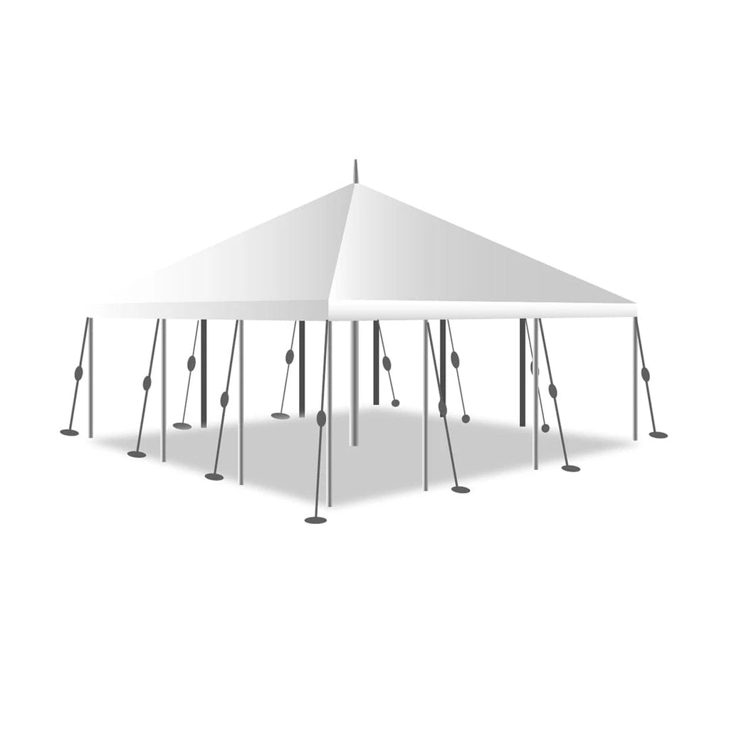Pole Tent with Stakes – Heavy-Duty Commercial Event Tent