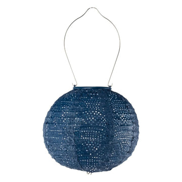 Ultramarine Globe 8" Soji Stella Solar Lantern
