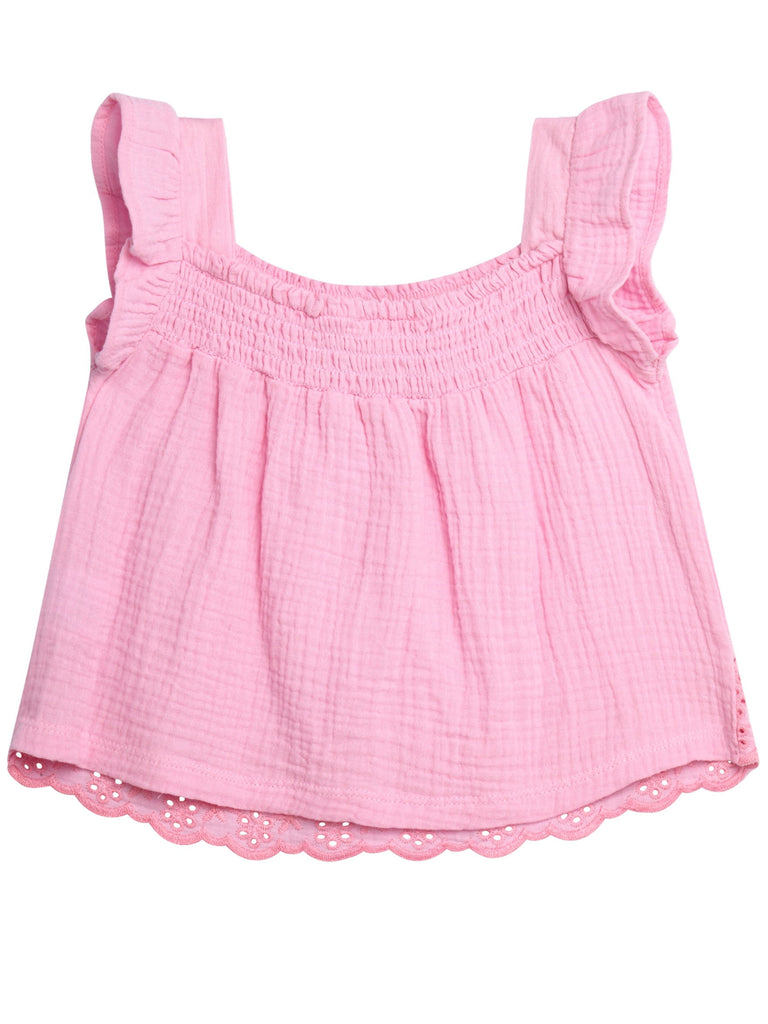 Baby Girls' Layette Bloomer set with Sunhat