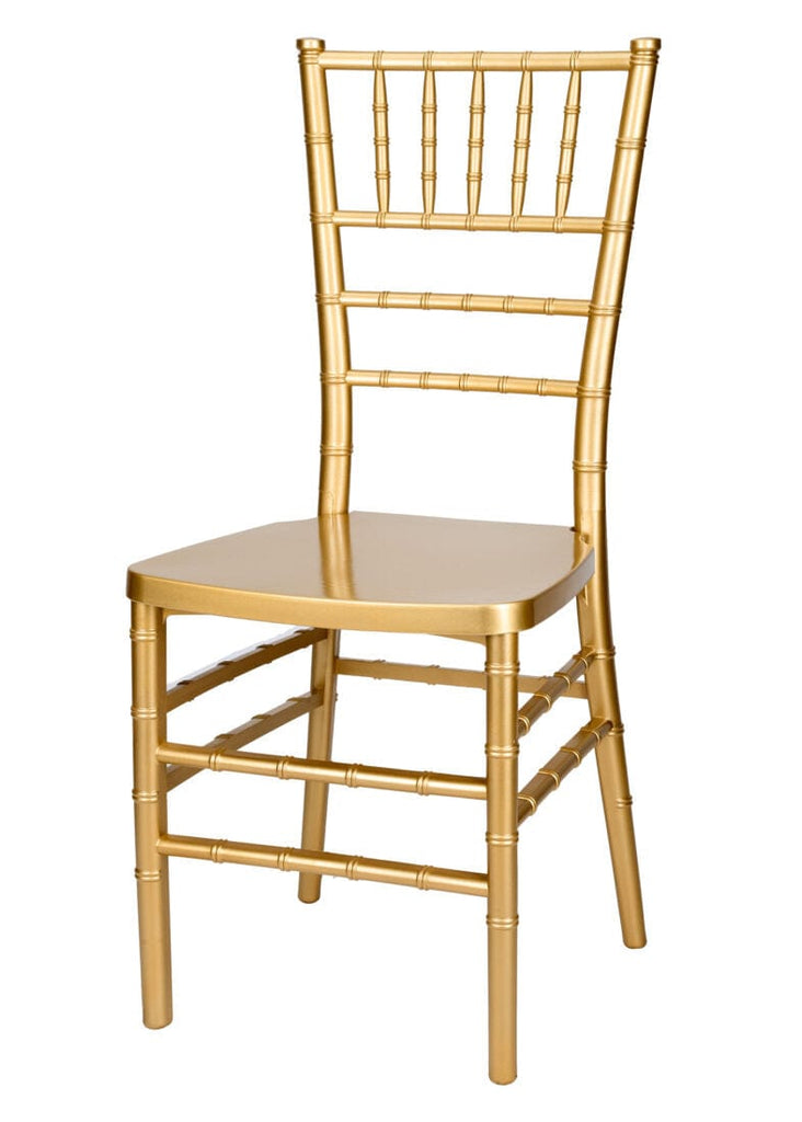Bullion Gold Heavy-Duty Resin Ballroom Chair