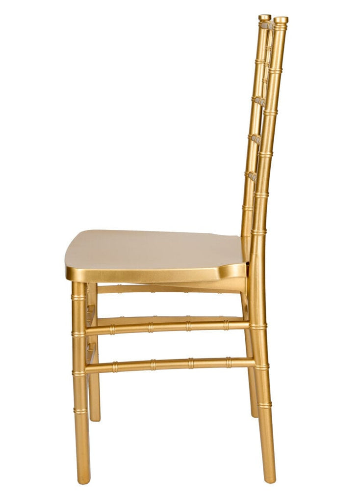 Bullion Gold Heavy-Duty Resin Ballroom Chair