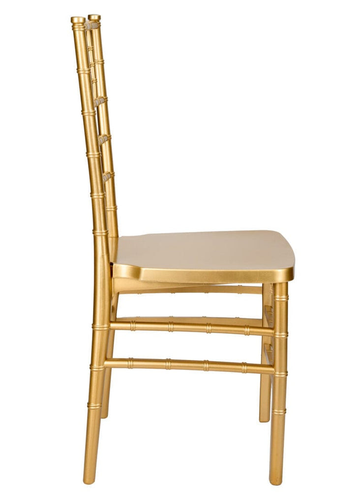Bullion Gold Heavy-Duty Resin Ballroom Chair