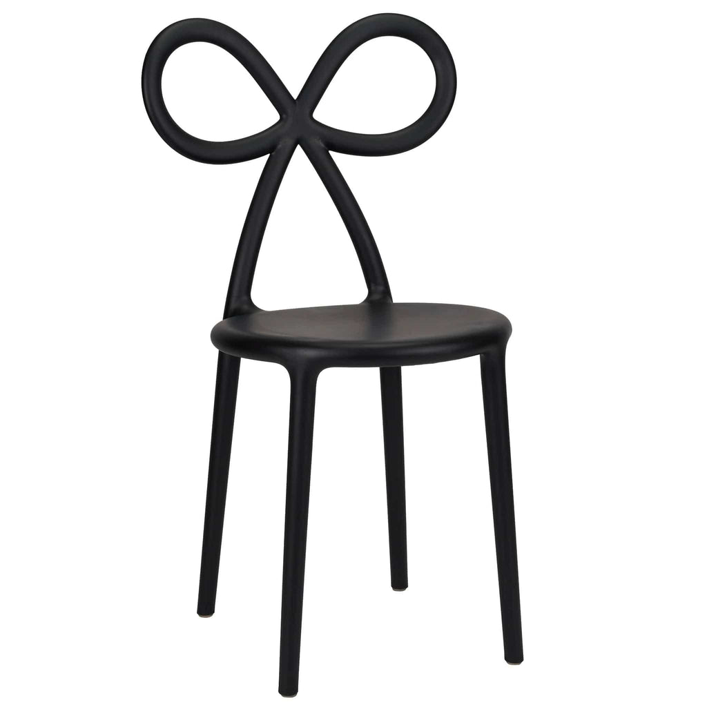 Resin Bow Chair with Round Seat