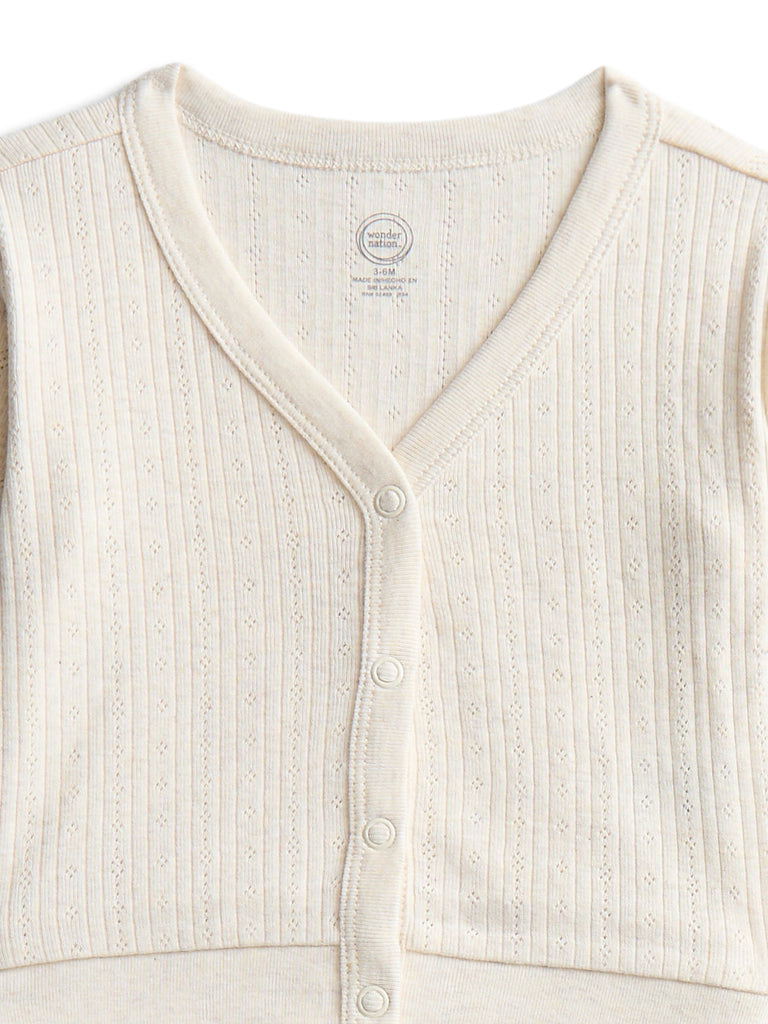 Organic Cotton Baby 4-Piece Take Me Home Layette Gift Set