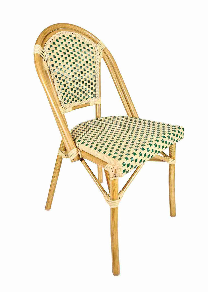 and French Bistro Patio Dining Chair