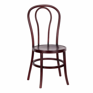 Heavy-Duty Wood Bentwood Chair with Round Seat
