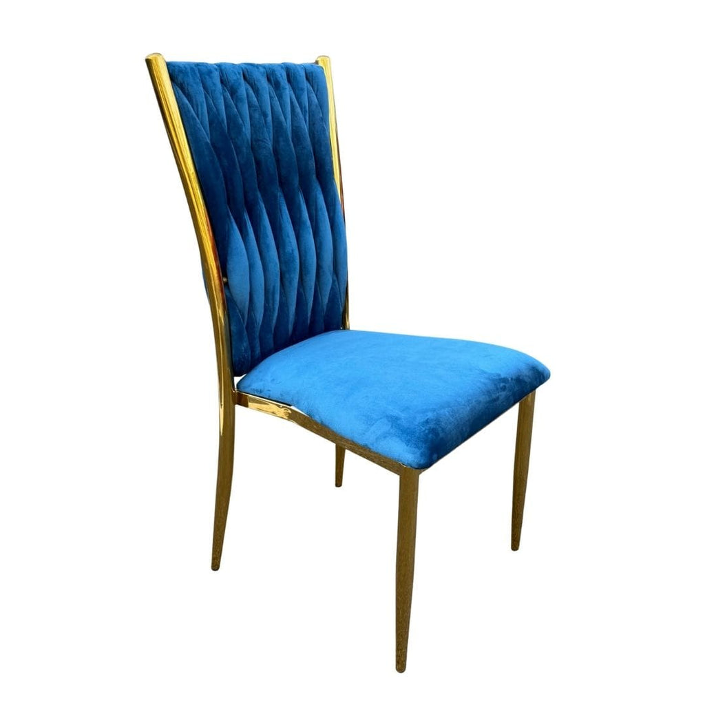 Caterpillar Chair Stainless Steel Frame with Cushions