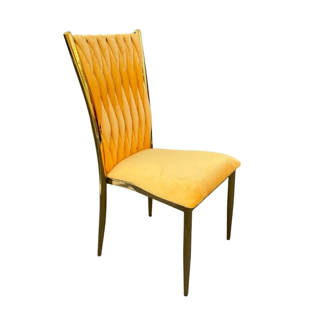 Caterpillar Chair Stainless Steel Frame with Cushions