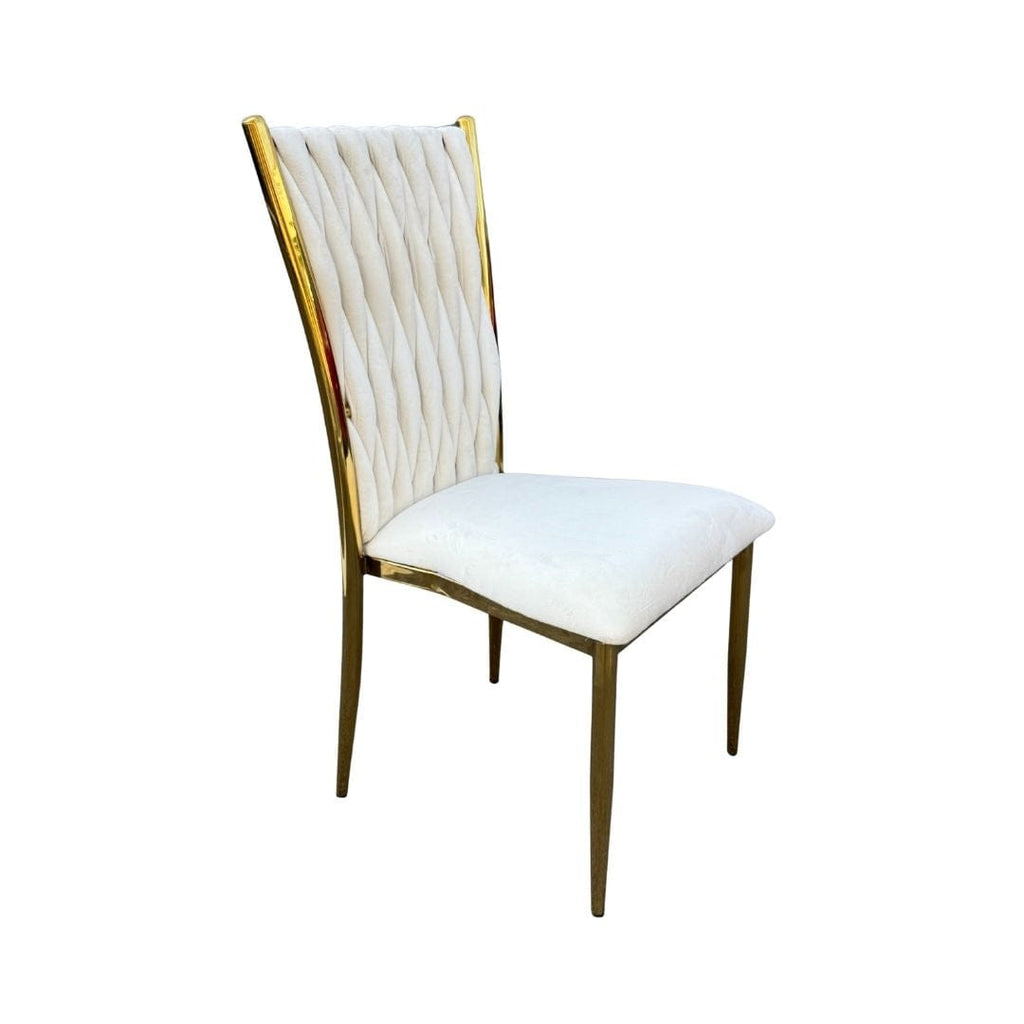 Caterpillar Chair Stainless Steel Frame with Cushions