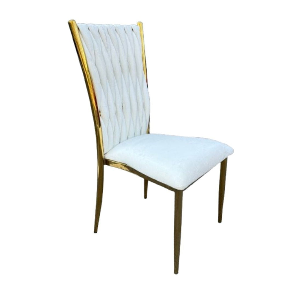 Caterpillar Chair Stainless Steel Frame with Cushions
