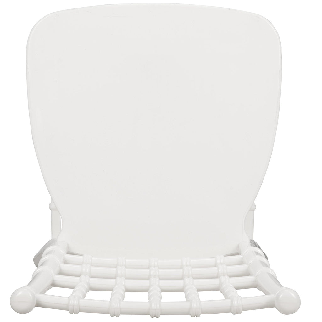 White Classic Resin Ballroom Chair