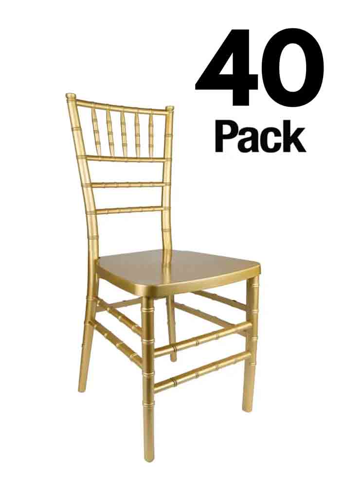40 Chair Pack ToughResin Ballroom Chair