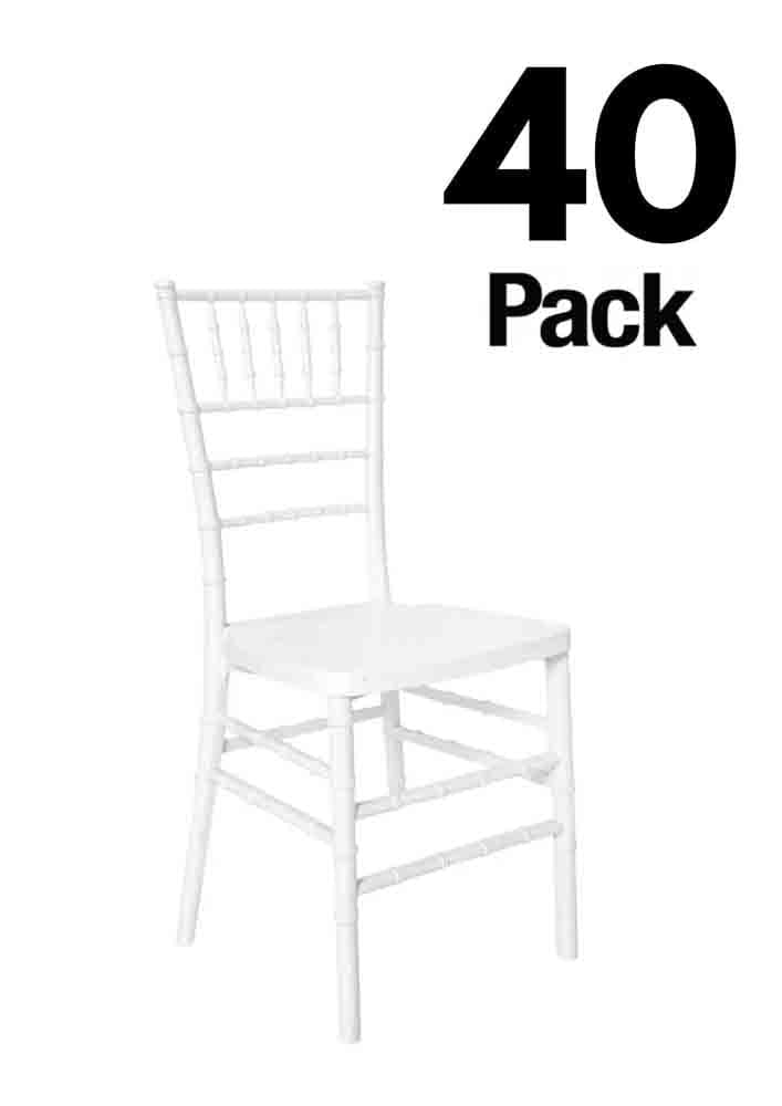 40 Chair Pack ToughResin Ballroom Chair