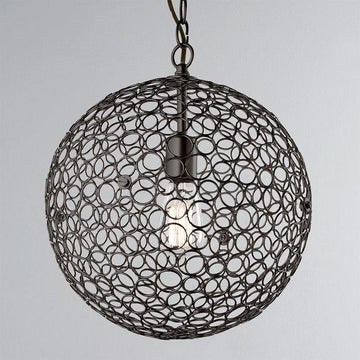 Circles Sphere Pendant Light Small - F100-241