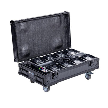 8 pc Charging Road Case for MobilePar Mini Hex 4 MKII