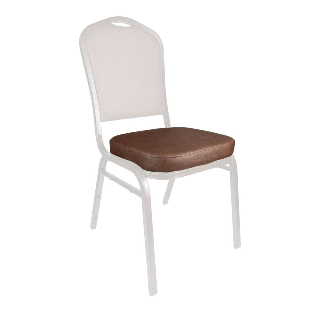 Vinyl 2.5" Cushion for Crown, Dome and Square Banquet Chairs