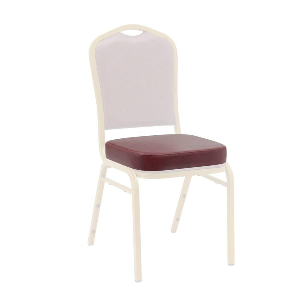 Vinyl 2.5" Cushion for Crown, Dome and Square Banquet Chairs