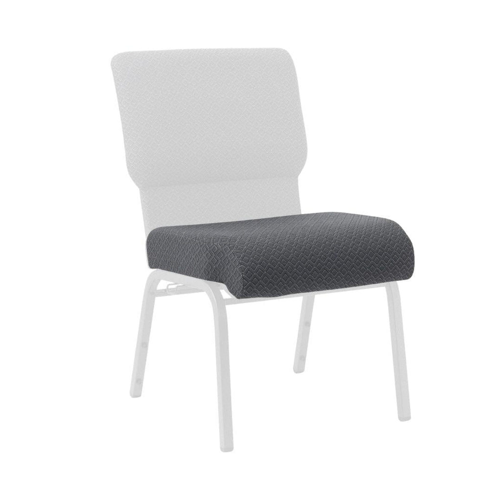 Fabric 20.5" Church Chair Replacement Seat Cushion