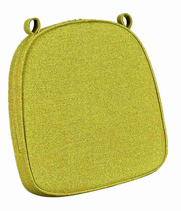 Olive with Olive Piping 2.5" Thick Chair Cushion - Premium Cushions