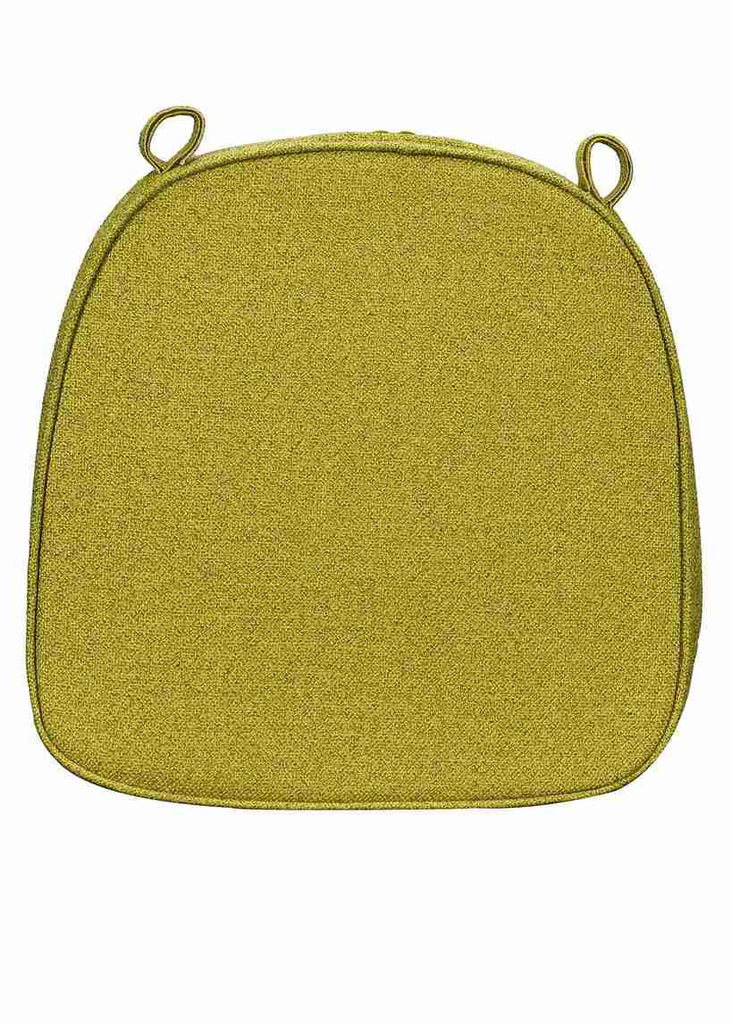 Olive with Olive Piping 2.5" Thick Chair Cushion - Premium Cushions