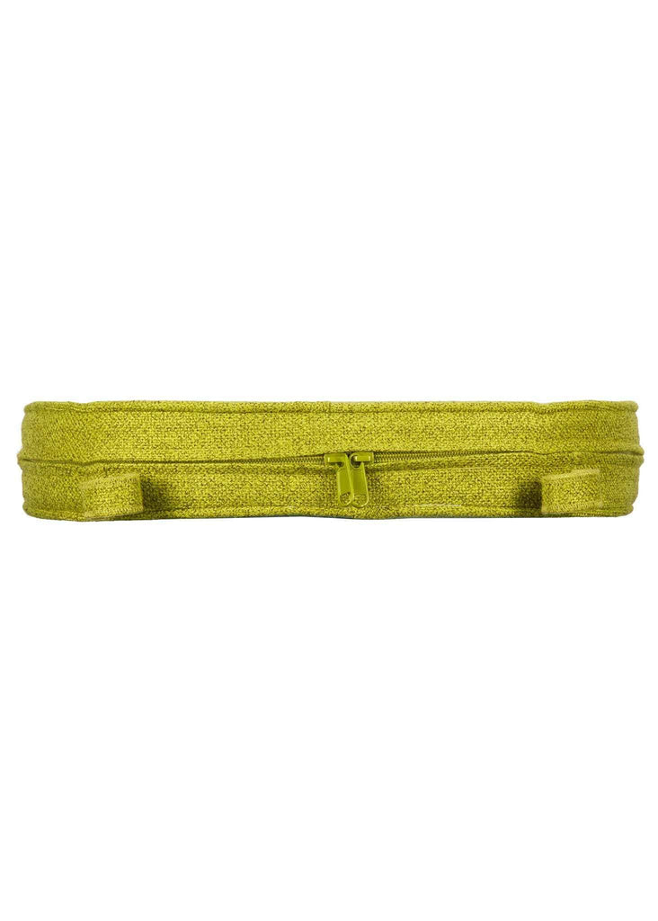 Olive with Olive Piping 2.5" Thick Chair Cushion - Premium Cushions
