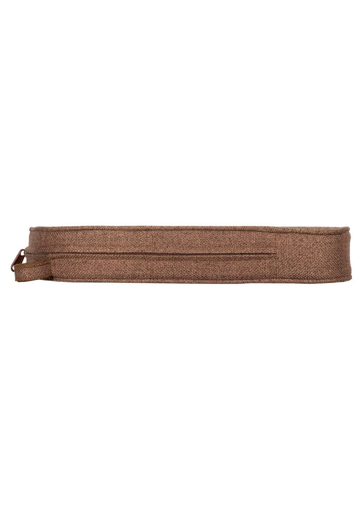 Light Brown with Light Brown Piping 2.5" Thick Chair Cushion - Premium Cushions
