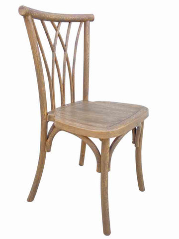 Chestnut Resin Steel-Core Willow Chair