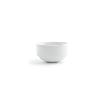 Monaco 9 oz Superwhite Round Porcelain Bowl - Case of 12