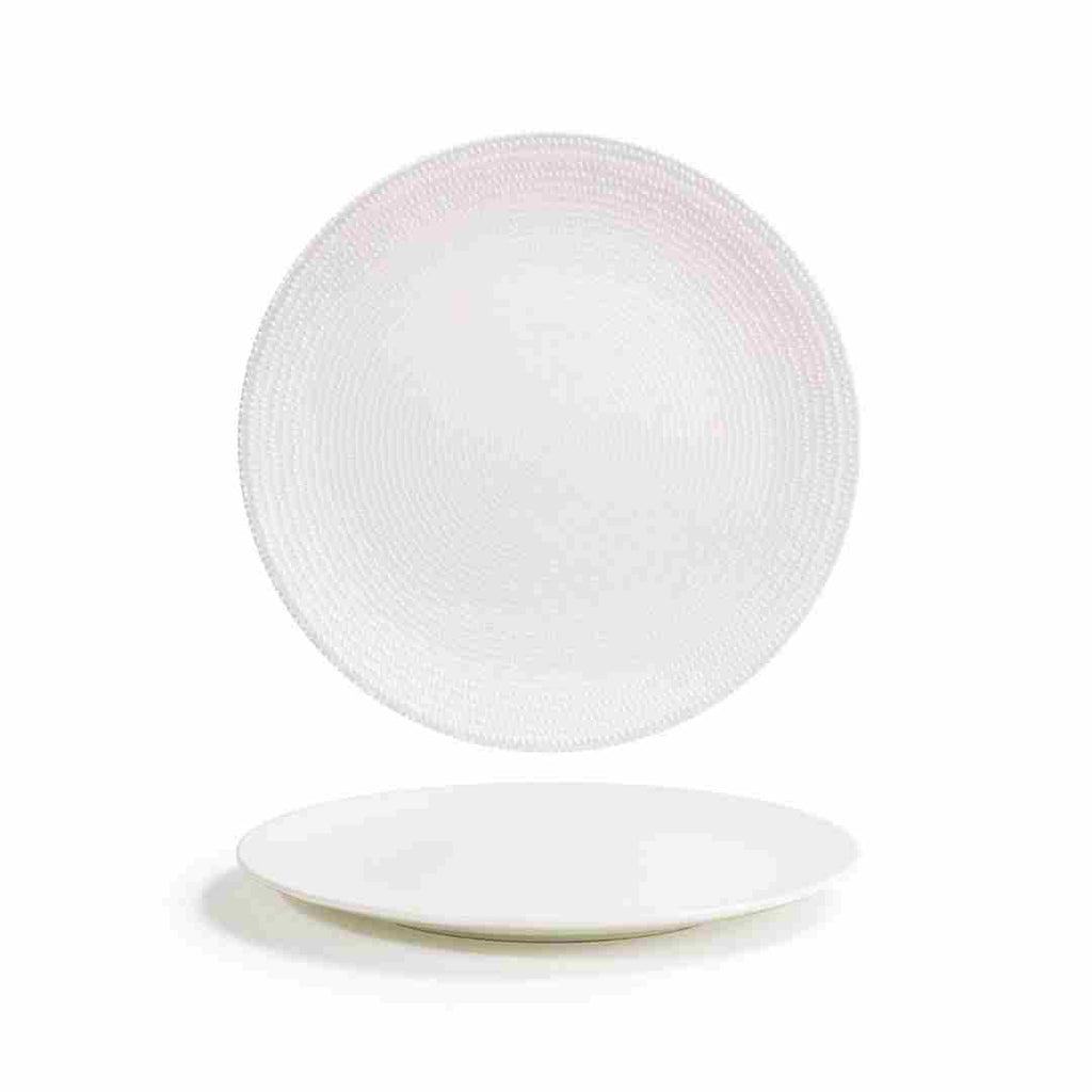 Round Coupe Plate - Pearl