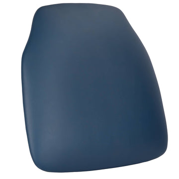 Deep Blue Sea 1.75" Vinyl Panel Back Ballroom Cushion with Non-Slip Backing