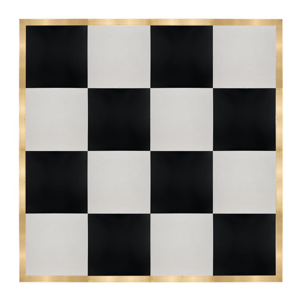 Black & White Portable Dance Floor