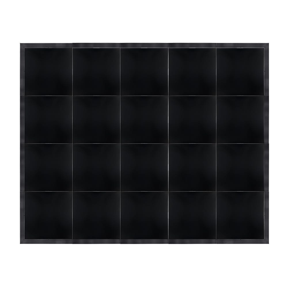 Black Portable Dance Floor