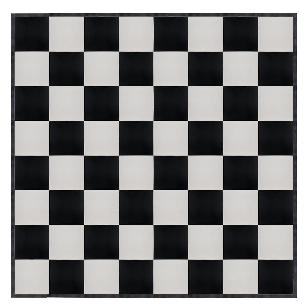 Black & White Portable Dance Floor