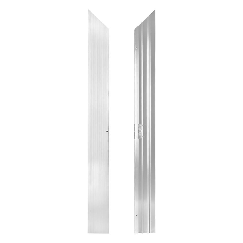 16' x 20' White Portable Dance Floor with Silver Edge Trim