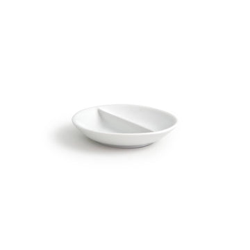 Monaco Superwhite Round Porcelain Dish-Sauce - Case of 12
