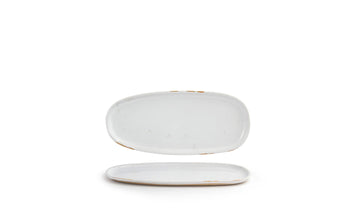 11" Oval Plate - Ash (Sold in case pack of 12)